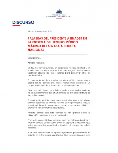 Discurso 