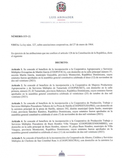 Decreto 