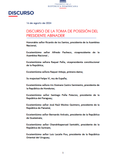 Discurso