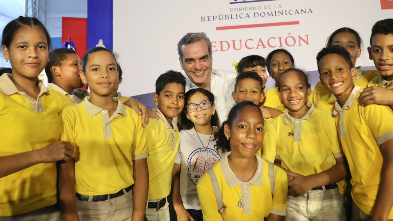 Escuela básica en La Barranquita, Santiago