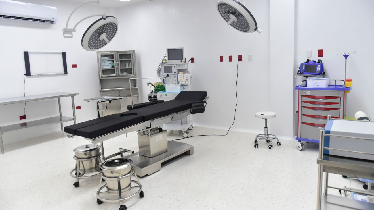 Hospital equipado