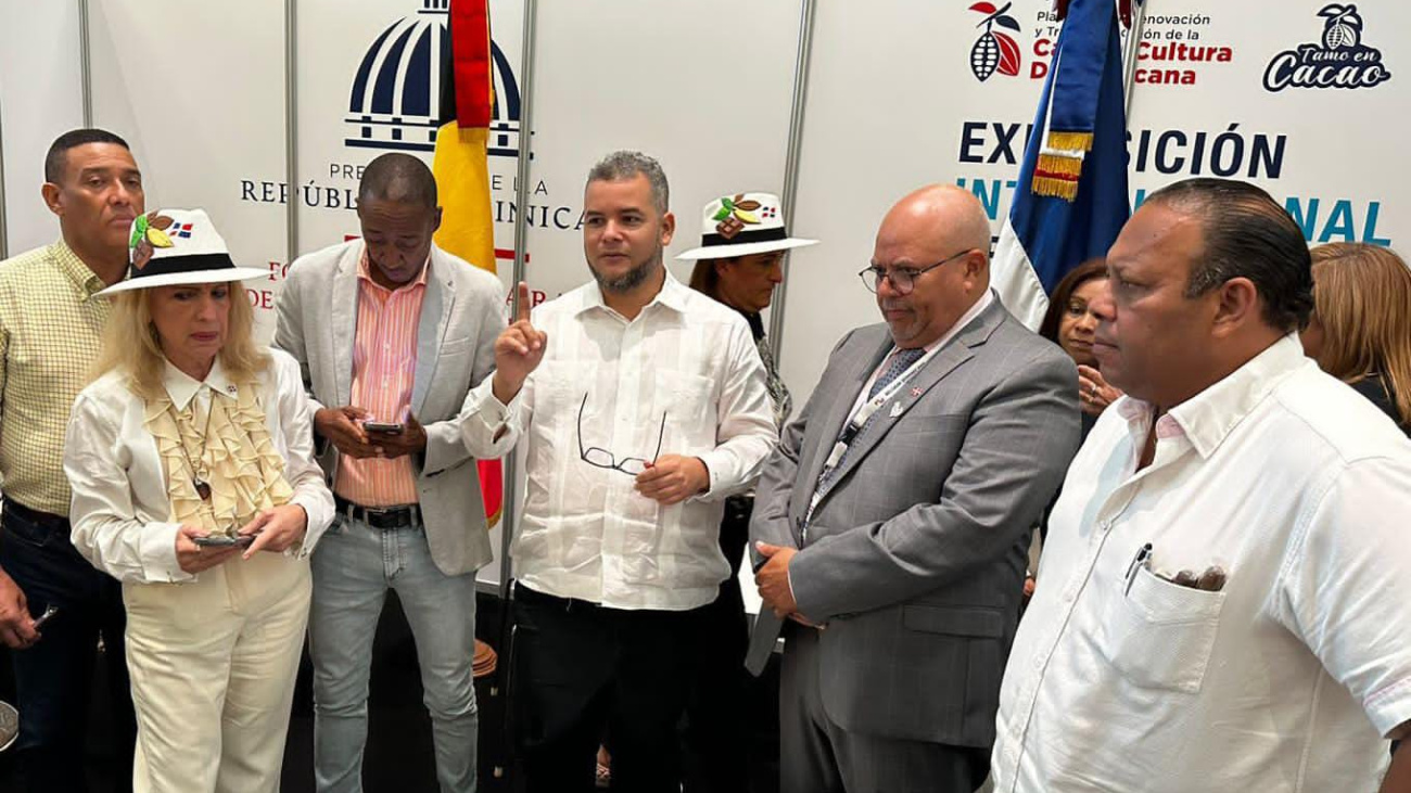 Director del FEDA dice en la feria del chocolate en Bélgica: República Dominicana es atractiva para la inversión