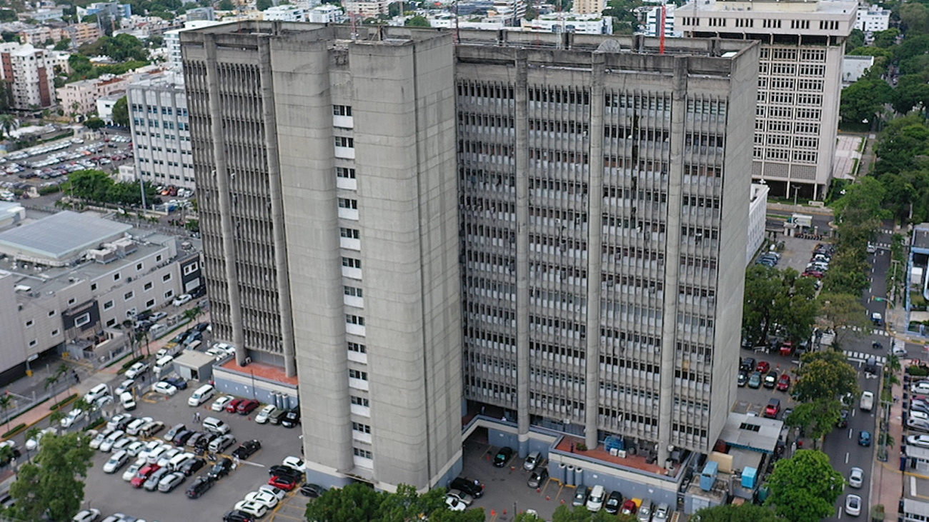 Fachada del Ministerio de Interior y Policia 