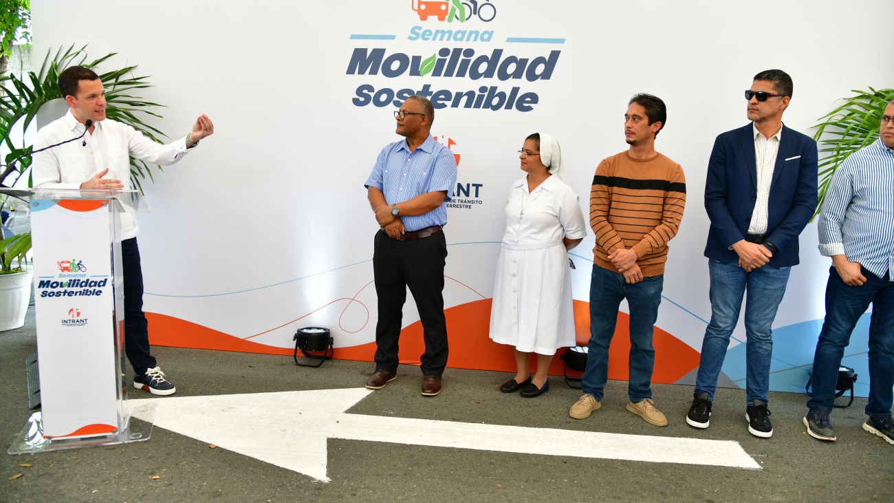 INTRANT inicia Semana de la Movilidad Sostenible