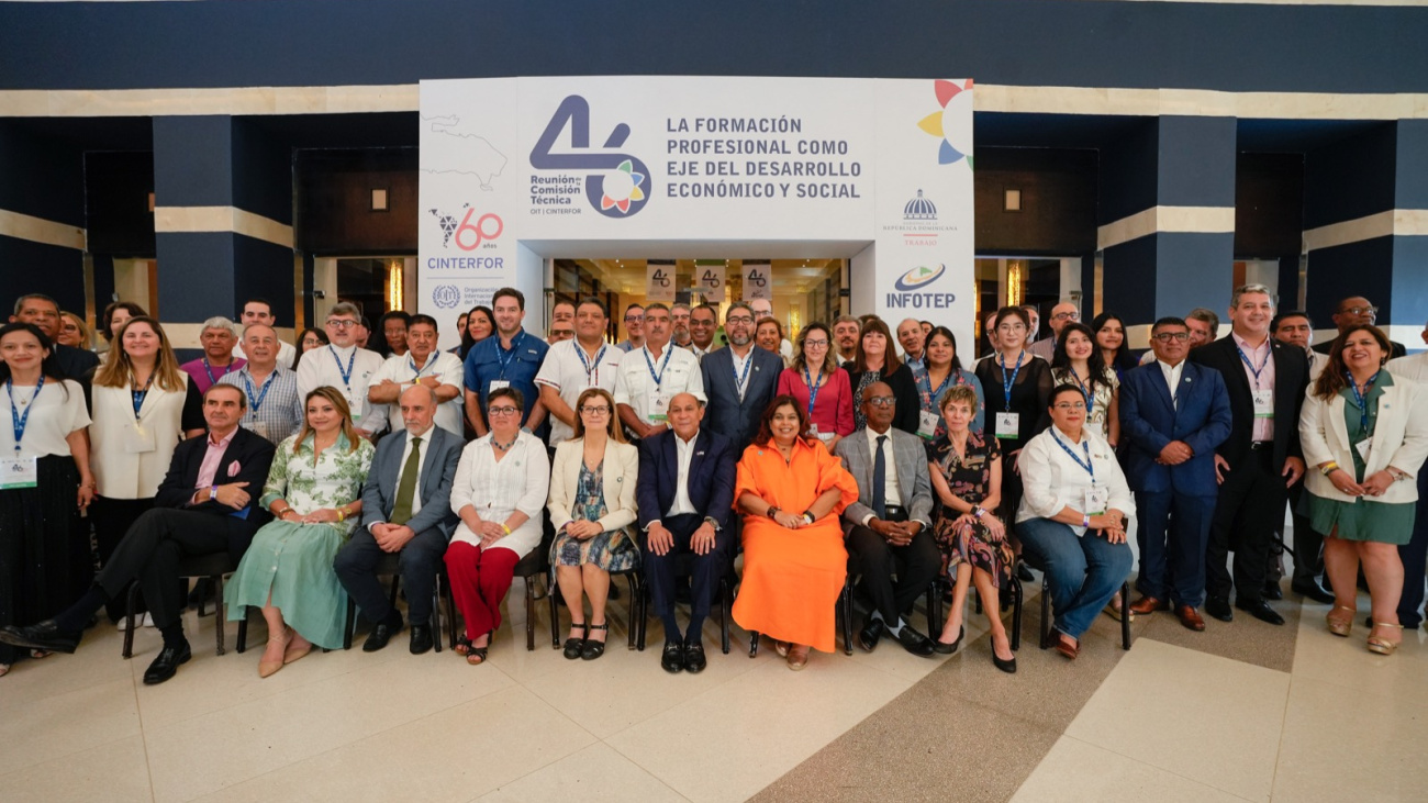 Concluye 46ª Reunión Comisión Técnica OIT-CINTERFOR con la misión de impulsar la transición digital justa y las economías libre de carbono