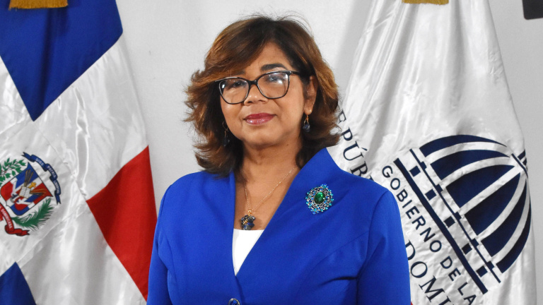 Viceministra Olaya Dotel