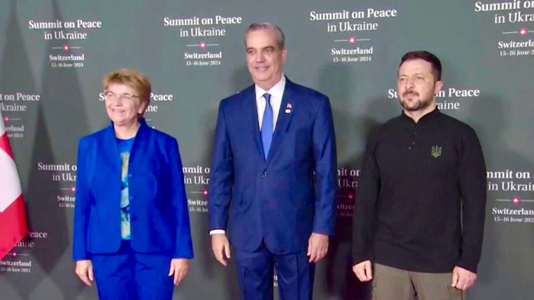Presidente Abinader proyecta su liderazgo en Centroamérica y el Caribe, en Cumbre sobre la Paz en Ucrania